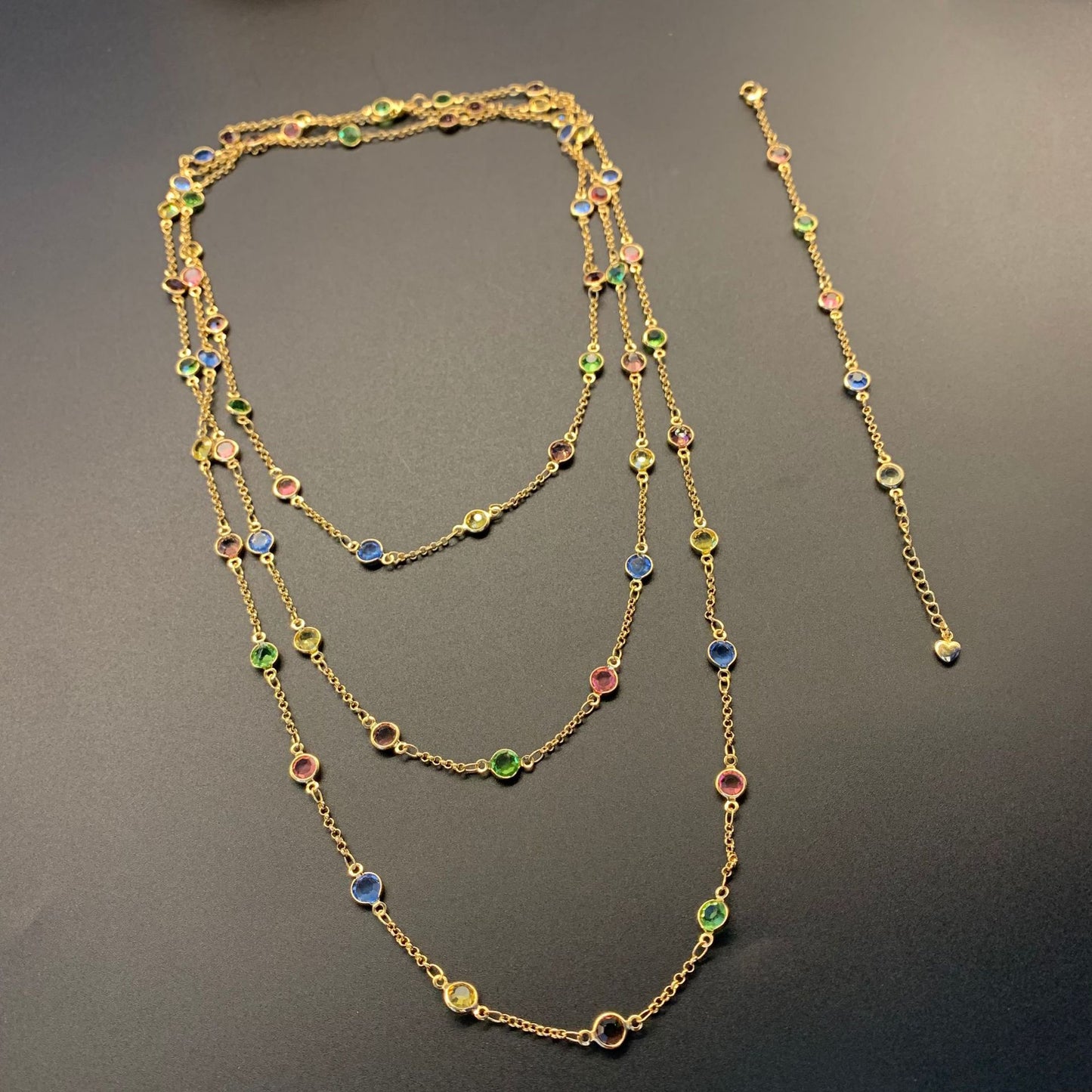 Alloy Multi-layer Chain Necklace