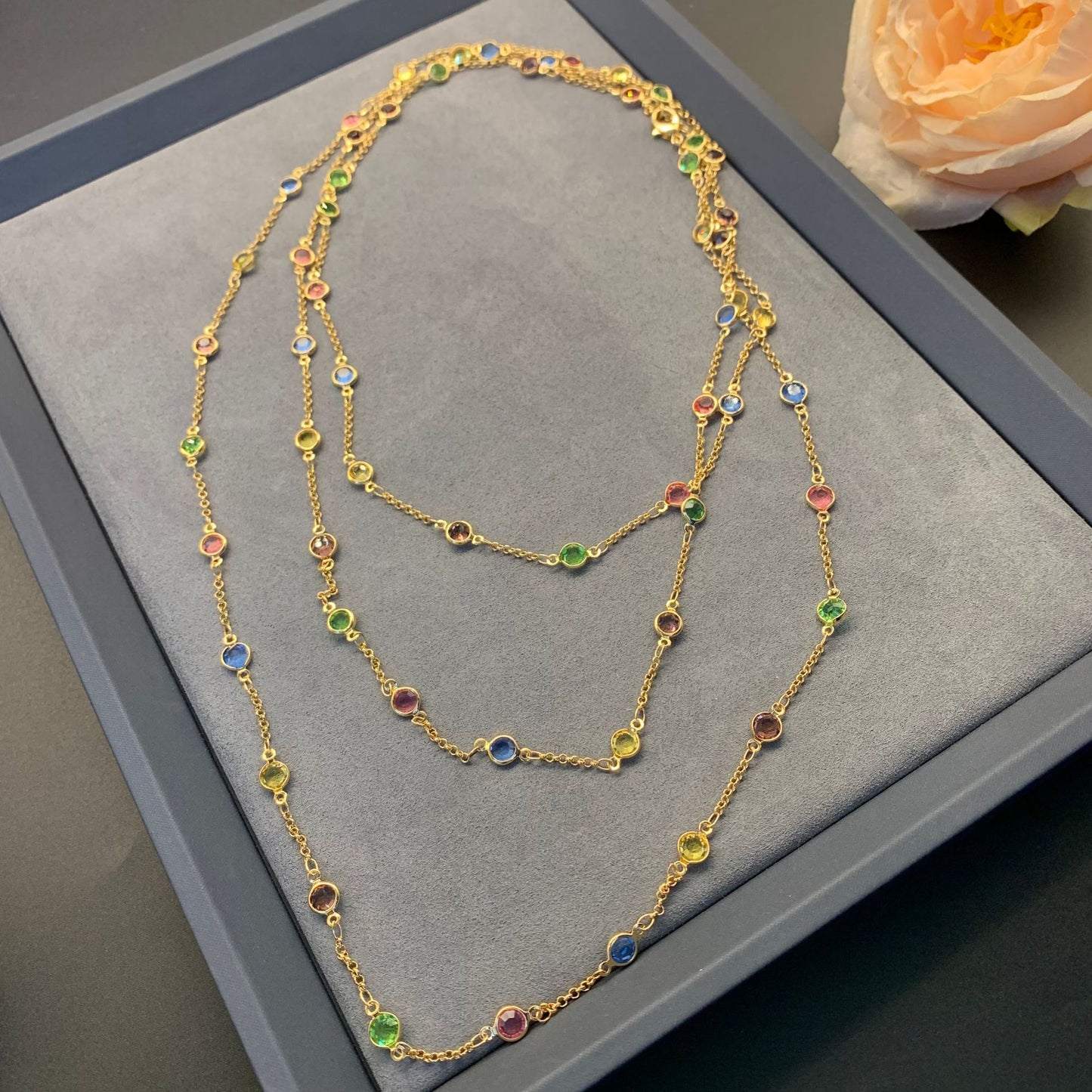 Alloy Multi-layer Chain Necklace